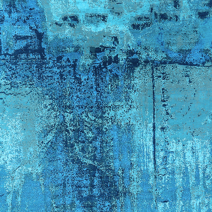 Oriental Light Blue Industrial Rug, urb2793lblu