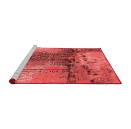 Industrial Red Washable Rugs