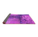 Sideview of Oriental Pink Industrial Rug, urb2793pnk