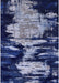 Machine Washable Industrial Modern Light Purple Blue Rug, wshurb2794