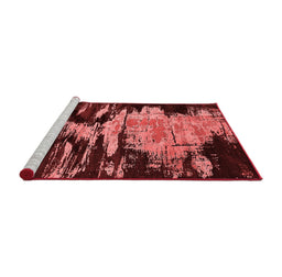 Industrial Red Washable Rugs