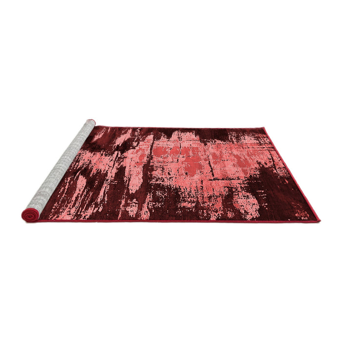 Industrial Red Washable Rugs