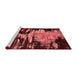 Industrial Red Washable Rugs