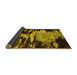 Sideview of Oriental Yellow Industrial Rug, urb2794yw