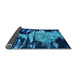 Sideview of Oriental Light Blue Industrial Rug, urb2794lblu