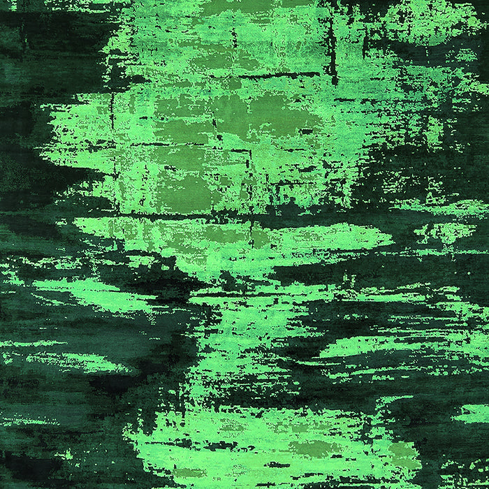 Oriental Green Industrial Rug, urb2794grn