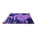 Sideview of Machine Washable Oriental Purple Industrial Area Rugs, wshurb2794pur