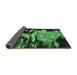 Sideview of Oriental Emerald Green Industrial Rug, urb2794emgrn