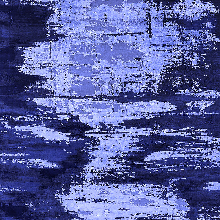 Oriental Blue Industrial Rug, urb2794blu