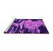 Sideview of Machine Washable Oriental Pink Industrial Rug, wshurb2794pnk