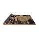 Sideview of Oriental Brown Industrial Rug, urb2794brn