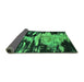 Sideview of Oriental Green Industrial Rug, urb2794grn