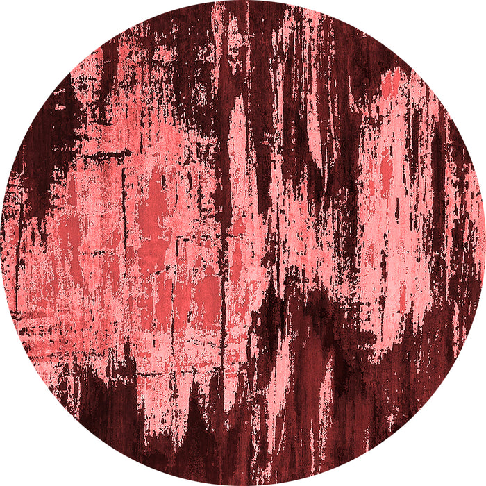 Machine Washable Oriental Red Industrial Rug, wshurb2794red