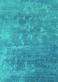 Oriental Turquoise Industrial Rug, urb2795turq