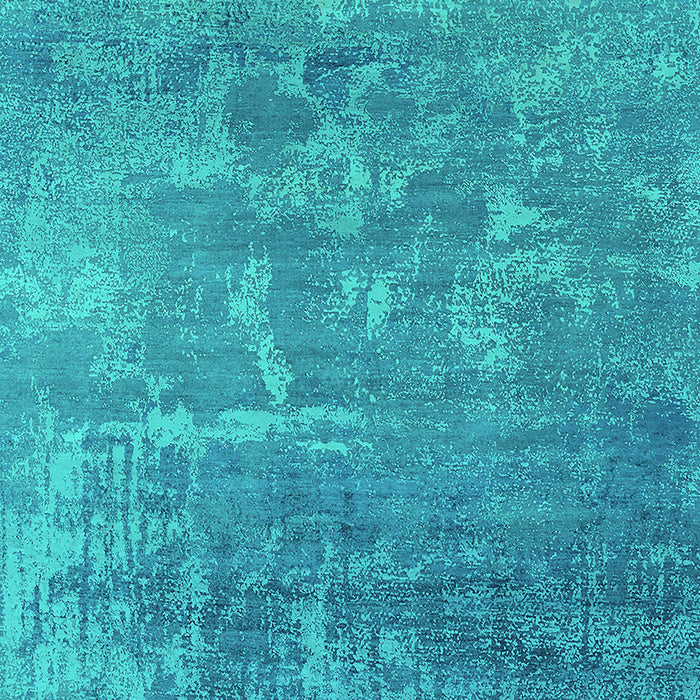 Oriental Turquoise Industrial Rug, urb2795turq