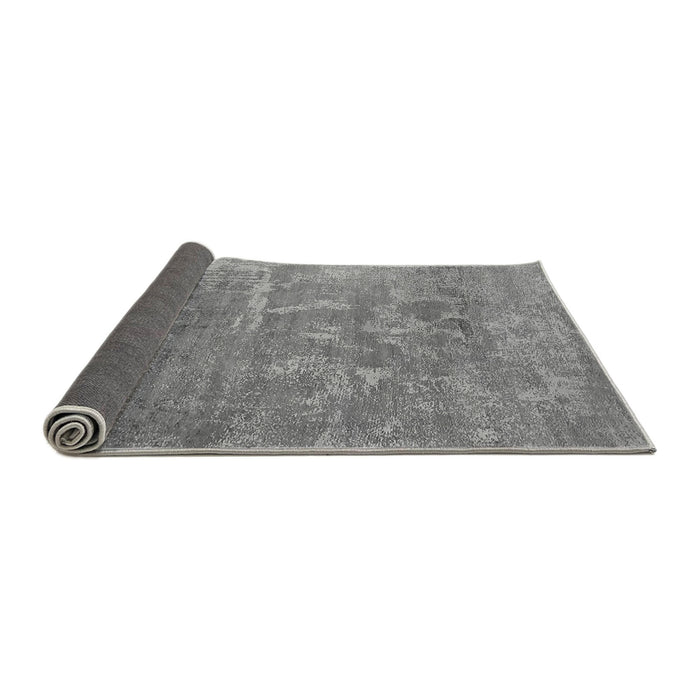 Sideview of Oriental Gray Industrial Rug, urb2795gry