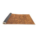 Sideview of Oriental Orange Industrial Rug, urb2795org