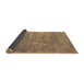 Sideview of Oriental Brown Industrial Rug, urb2795brn