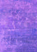 Machine Washable Oriental Purple Industrial Area Rugs, wshurb2795pur
