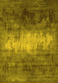 Oriental Yellow Industrial Rug, urb2796yw