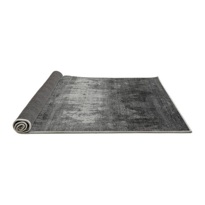 Sideview of Oriental Gray Industrial Rug, urb2796gry