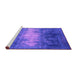 Sideview of Machine Washable Oriental Purple Industrial Area Rugs, wshurb2796pur