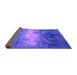 Sideview of Oriental Purple Industrial Rug, urb2796pur