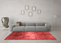 Machine Washable Oriental Red Industrial Rug, wshurb2796red