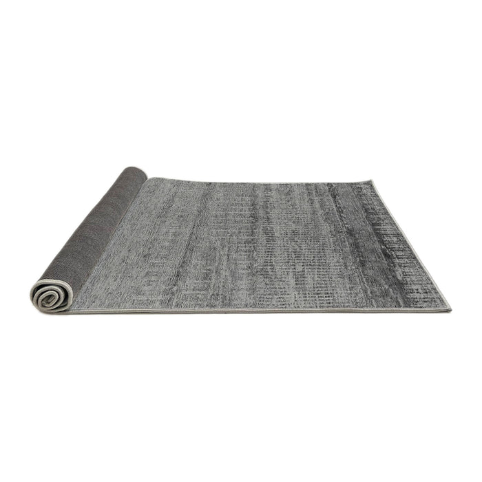 Sideview of Oriental Gray Industrial Rug, urb2797gry