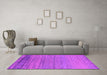 Machine Washable Oriental Pink Industrial Rug in a Living Room, wshurb2797pnk