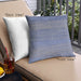 Front View of Mid-Century Modern Urban Square Blue Gray Throw Pillow, 18 inch by 18 inch, pwurb2797