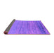 Sideview of Oriental Purple Industrial Rug, urb2797pur