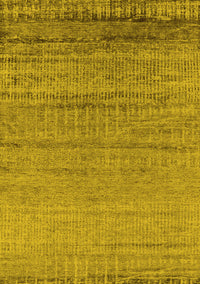 Oriental Yellow Industrial Rug, urb2797yw