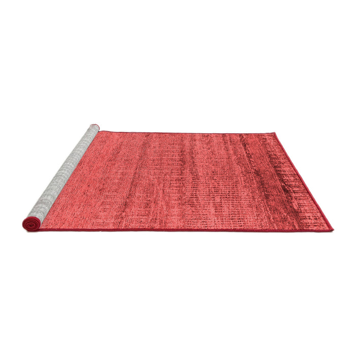 Industrial Red Washable Rugs