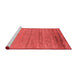 Industrial Red Washable Rugs