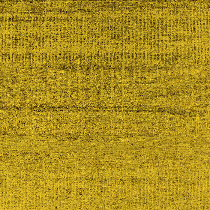 Machine Washable Oriental Yellow Industrial Rug, wshurb2797yw