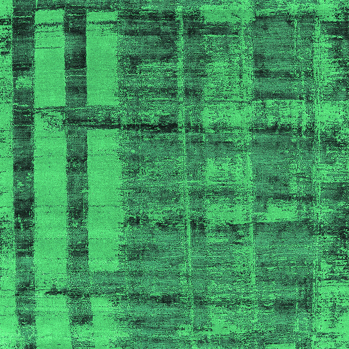 Oriental Green Industrial Rug, urb2798grn