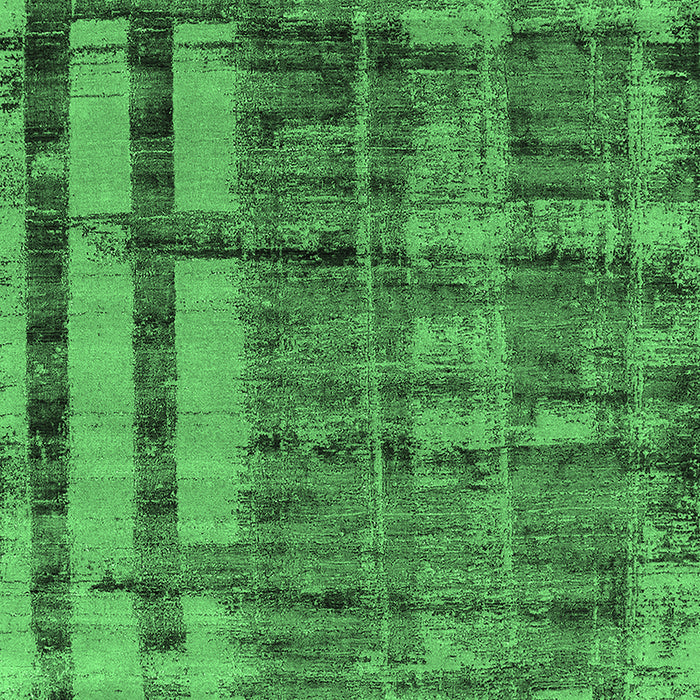 Oriental Emerald Green Industrial Rug, urb2798emgrn