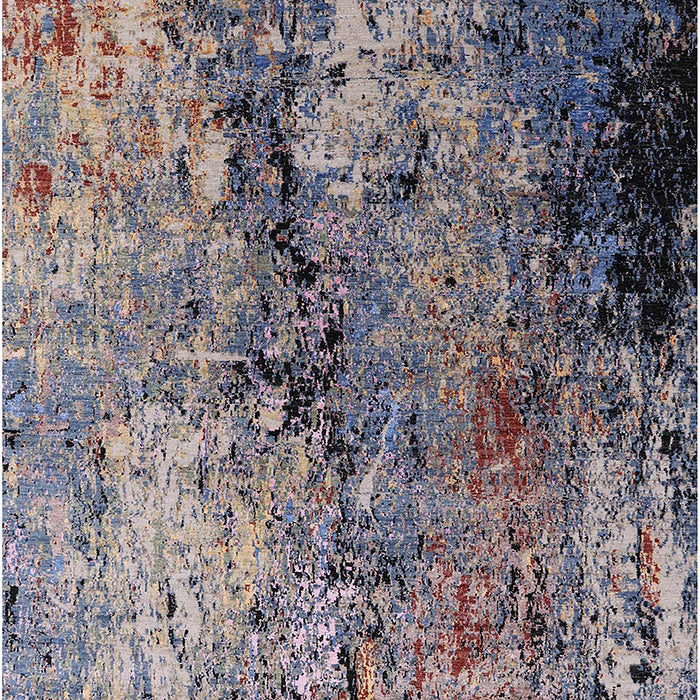 Mid-Century Modern Plum Purple Oriental Rug, urb2799