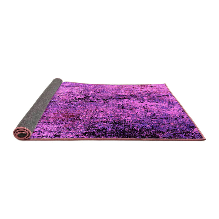 Sideview of Oriental Pink Industrial Rug, urb2799pnk