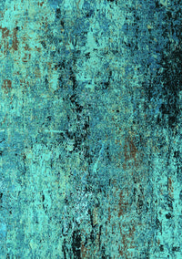 Oriental Turquoise Industrial Rug, urb2799turq