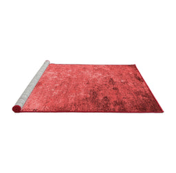 Industrial Red Washable Rugs