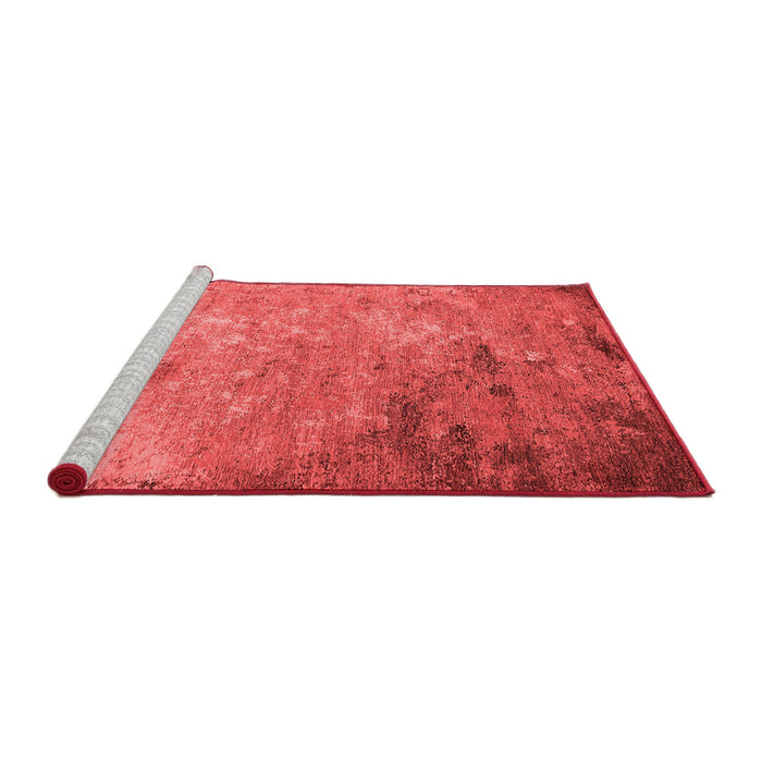 Industrial Red Washable Rugs