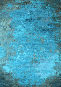 Oriental Light Blue Industrial Rug, urb2800lblu