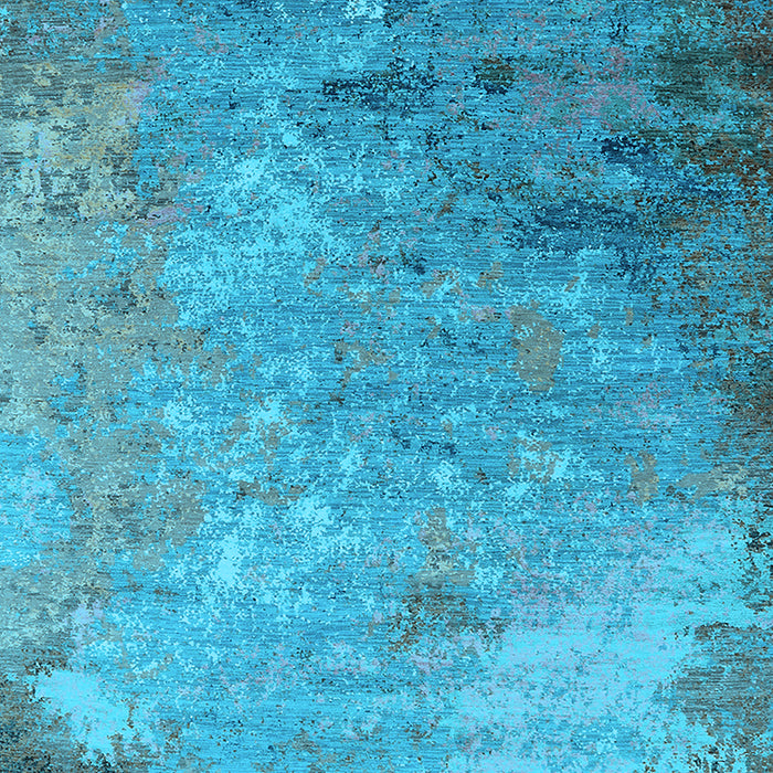 Oriental Light Blue Industrial Rug, urb2800lblu