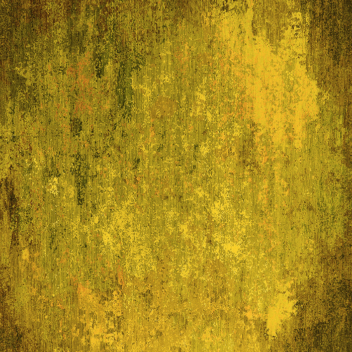 Square Oriental Yellow Industrial Rug, urb2800yw