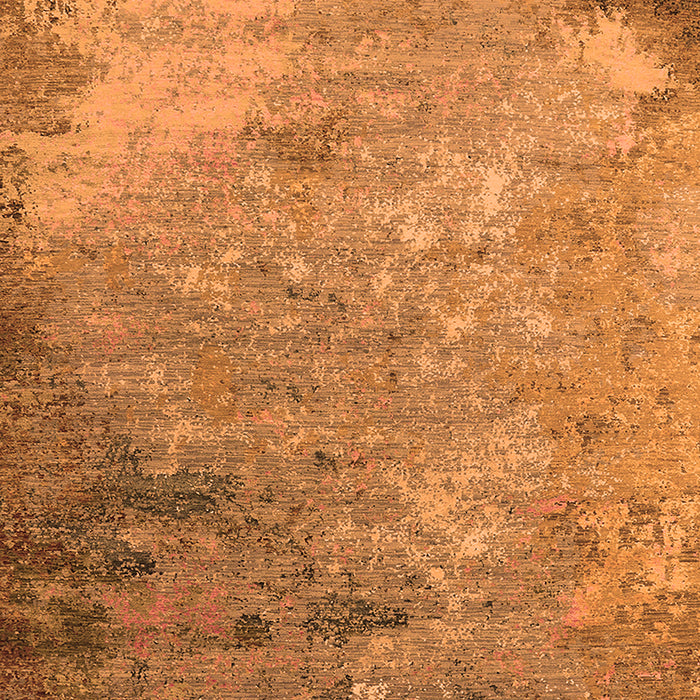 Machine Washable Oriental Orange Industrial Area Rugs, wshurb2800org