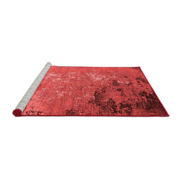 Industrial Red Washable Rugs