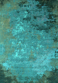 Oriental Turquoise Industrial Rug, urb2801turq