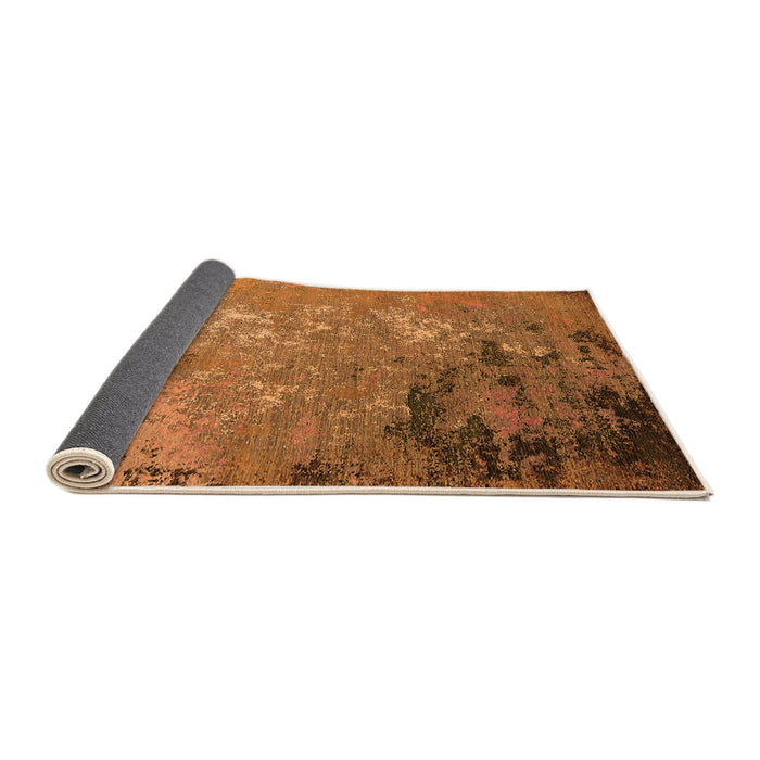 Sideview of Oriental Orange Industrial Rug, urb2801org